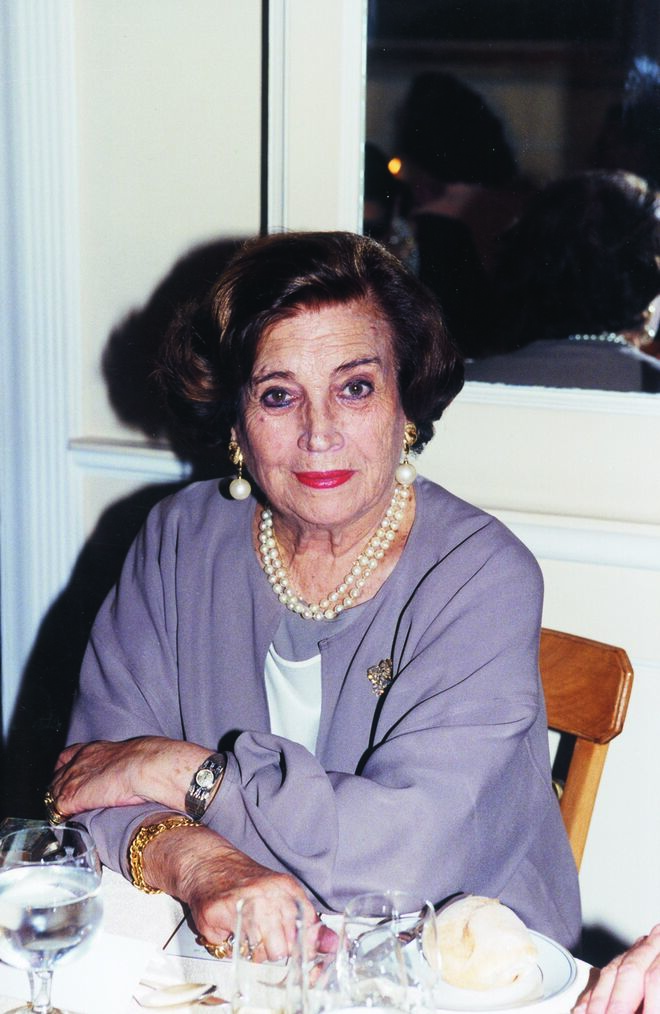 Vera Lagoa numa festa de família no Hotel Palácio, Maio de 1995
