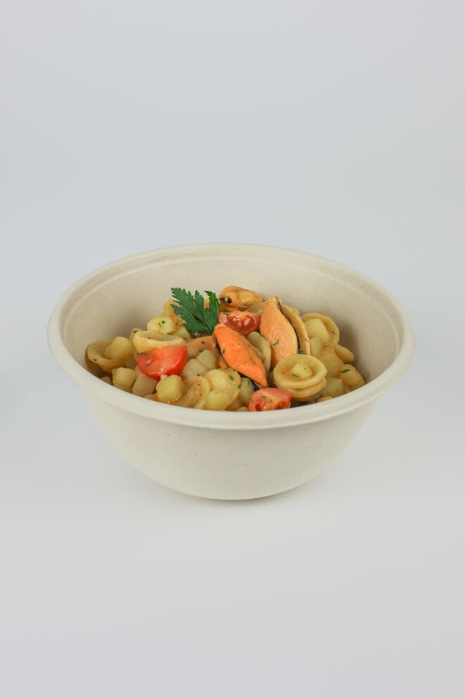 Pasta orecchiette com mexilhões de Aveiro