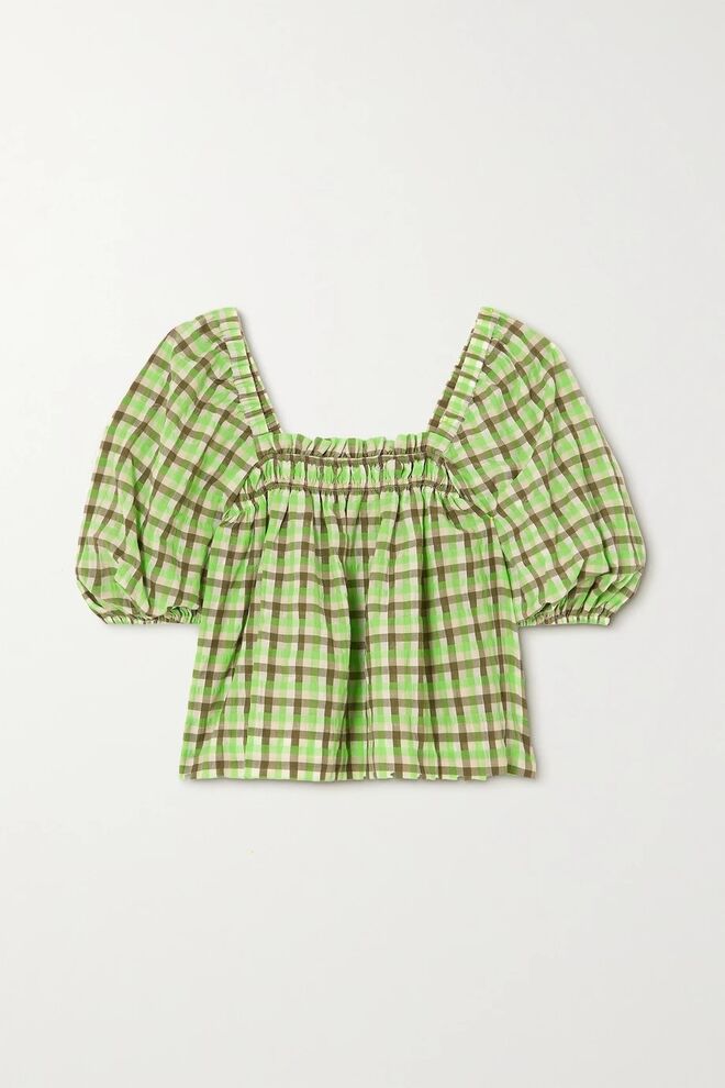 Camisola, €72,50, Ganni, em net-a-porter.com