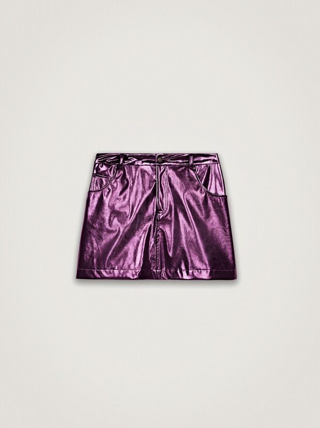 Saia metalizada em edição limitada, €17,99, Parfois