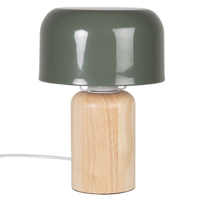 Candeeiro Joe colecção Rotterdam em madeira, €39,99, Maisons du Monde