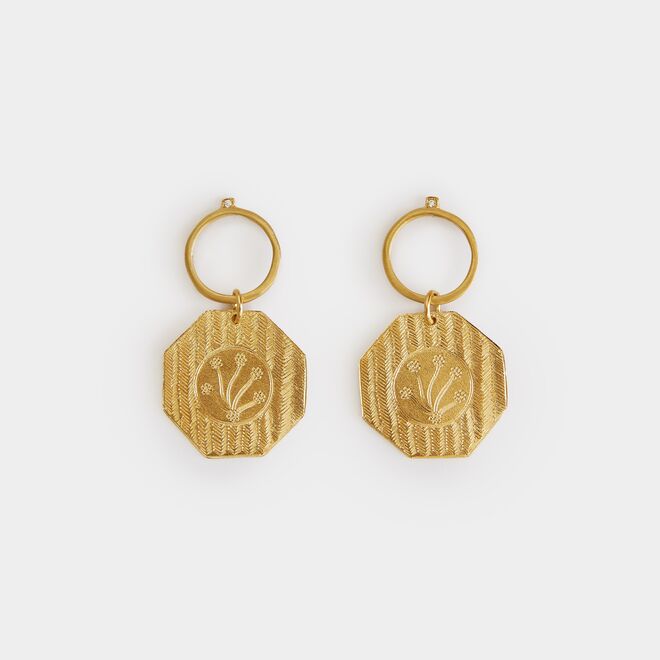 Brincos Lady Day, €105, Juliana Bezerra