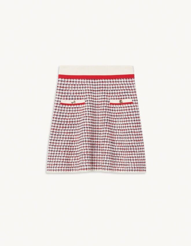 em bouclé, €175, Sandro Paris