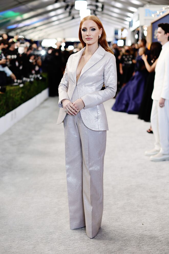 Jessica Chastain em Dior Haute Couture