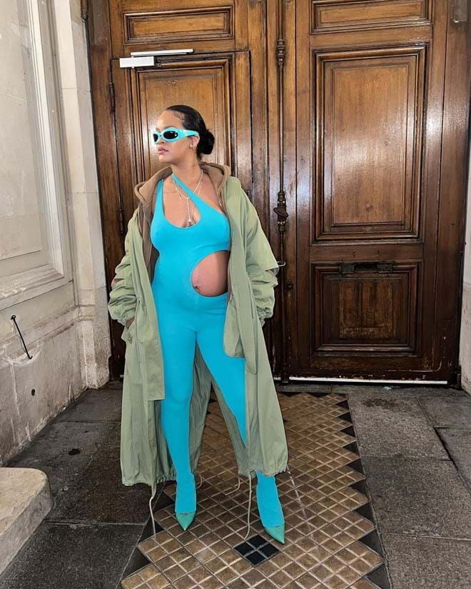 Os mais poderosos looks pré-mamã de Rihanna - Celebridades - Máxima