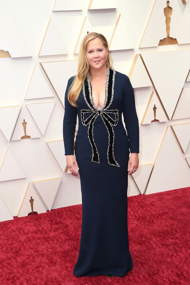 Amy Schumer em Oscar de la Renta 