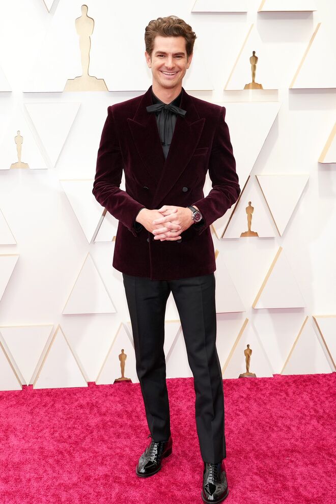 Andrew Garfield em Saint Laurent