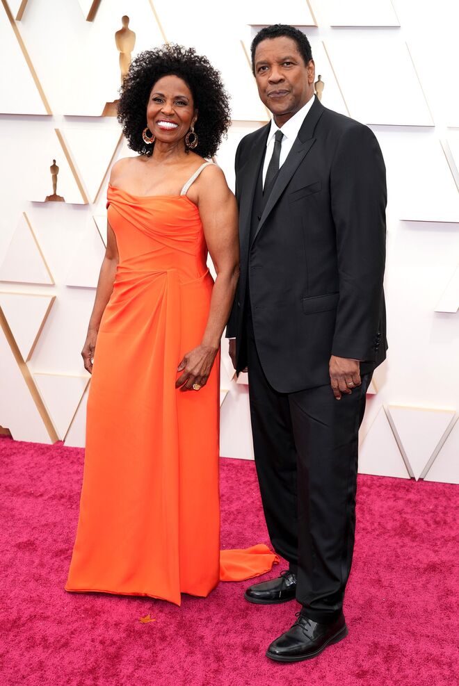 Pauletta and Denzel Washington