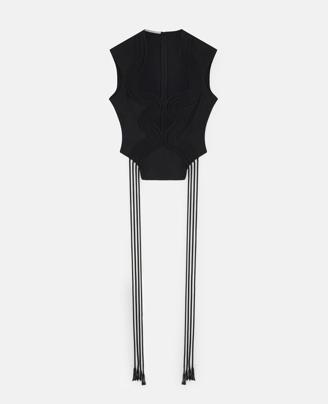 Top em crepe, €1.995, Stella McCartney