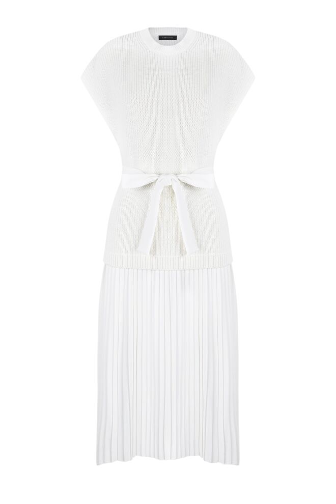 Vestido em algodão, €, Cortefiel