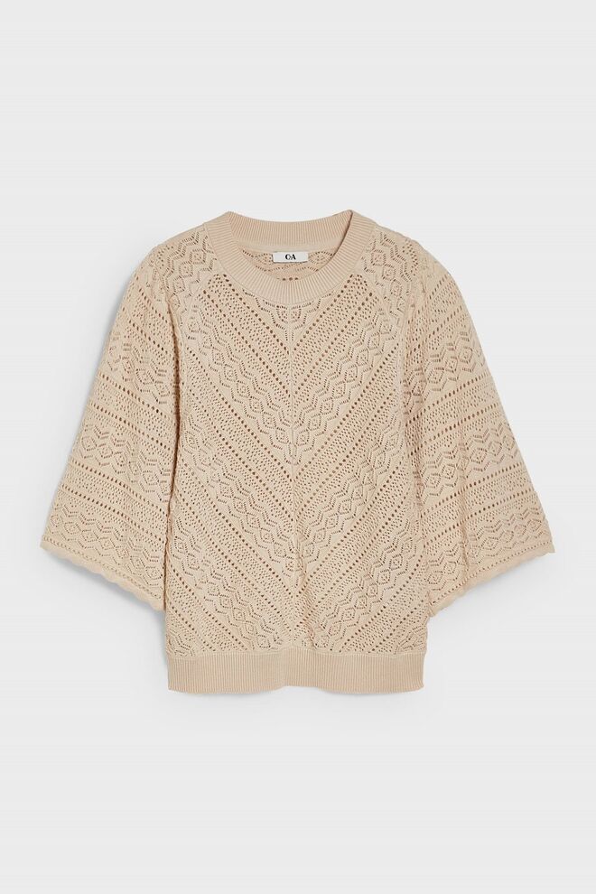 Camisola em malha, €24,99, C&A