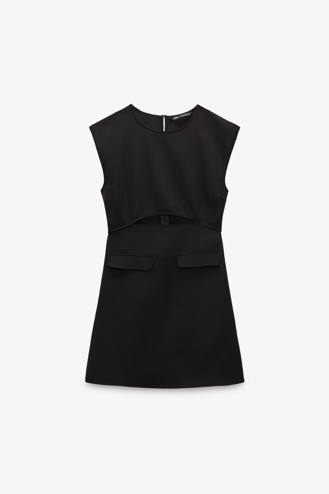 Vestido em algodão, €29,95, Zara