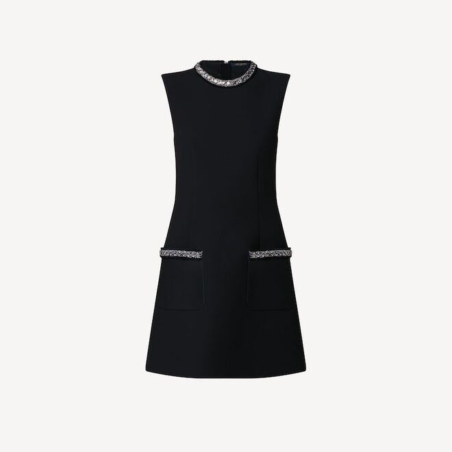 Vestido em seda, €2900, Louis Vuitton