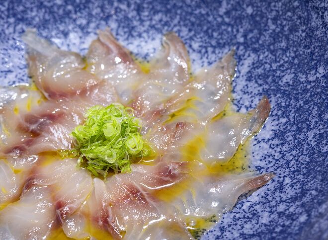Usuzukuri com ponzu