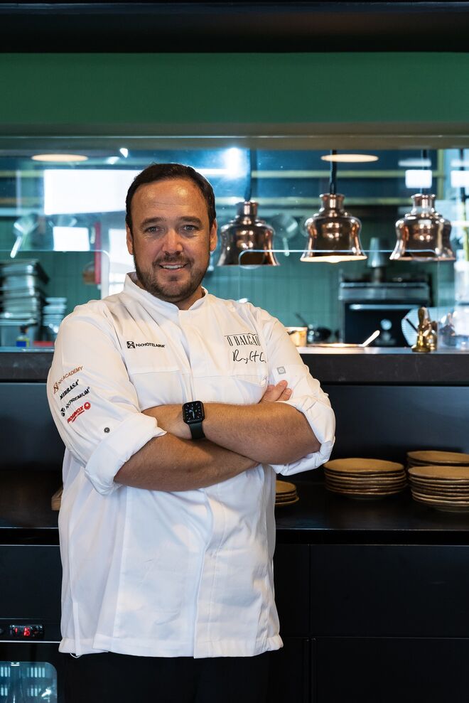 Chef Rodrigo Castelo.