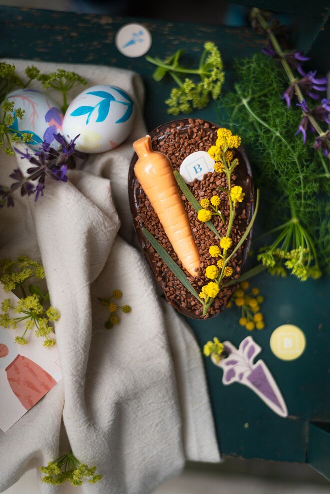 Ovo Recheado com Brigadeiro Tradicional, €35, Brigadeirando