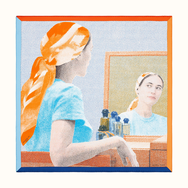 Lenço Regard de Soie 70, €305, Hermès