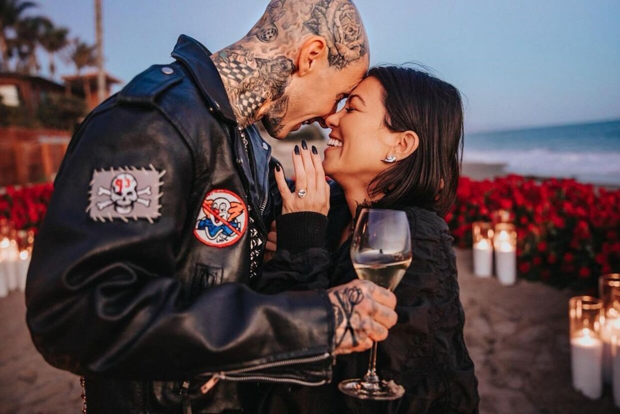 Travis Barker e Kourtney Kardashian