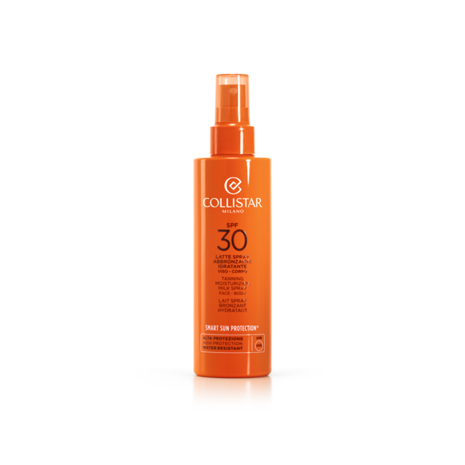 Tanning moisturizing milk spray FPS 30, €36,10 (preço recomendado)