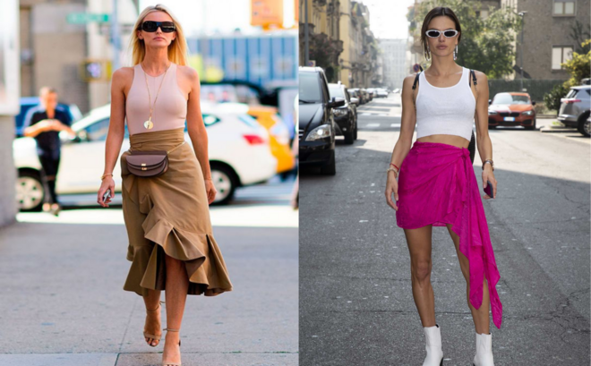 Street Style - Kate Davidson Hudson e Alessandra Ambrósio