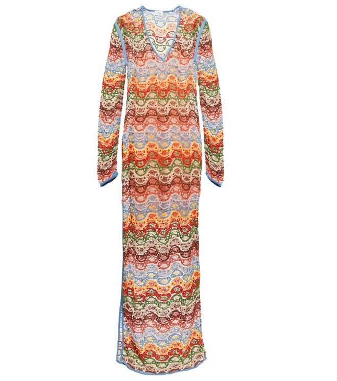 Vestido em crochê, €1540, Etro em Mytheresa.com
