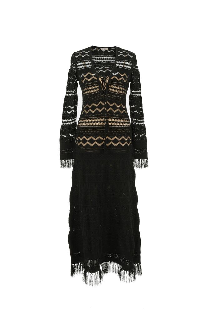 Vestido em crochê, €315, Twin Set