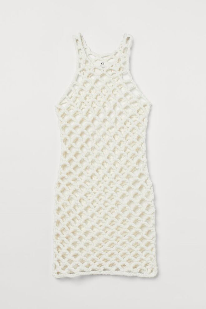 Vestido em algodão, €59,99, H&M