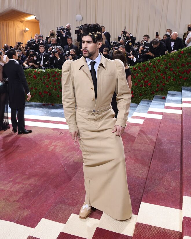 Bad Bunny em Burberry