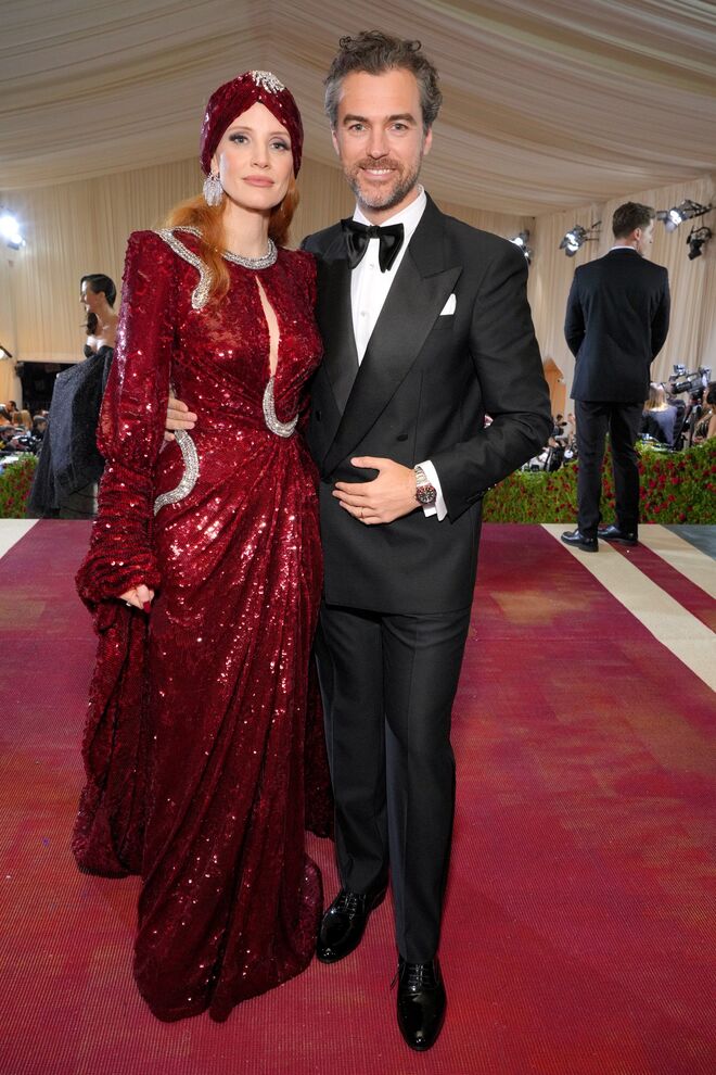Jessica Chastain e Gian Luca Passi de Preposulo