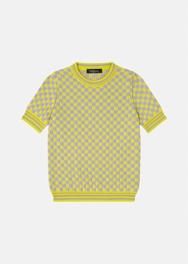 Camisola em malha, €590, Versace