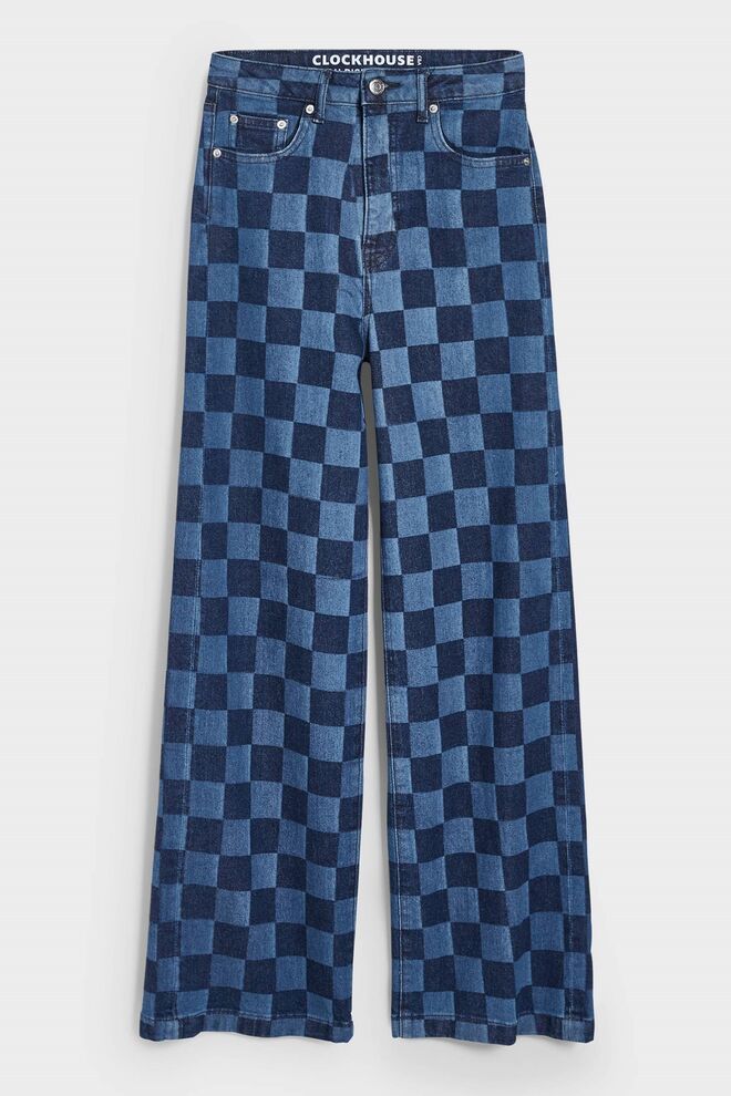 Calças em ganga, €29,99, C&A