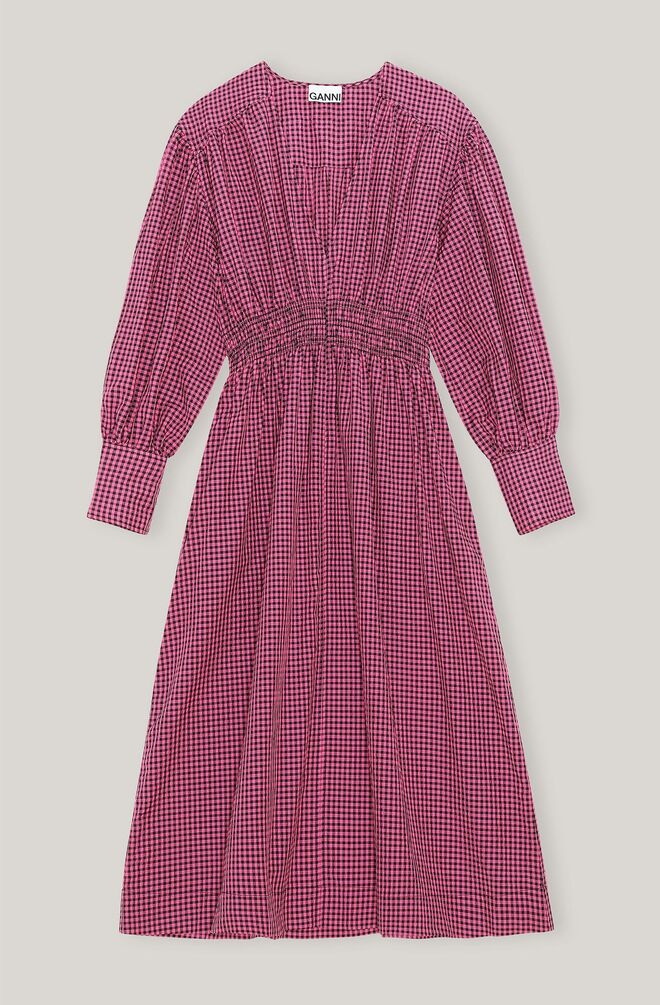 Vestido em algodão, €255, Ganni