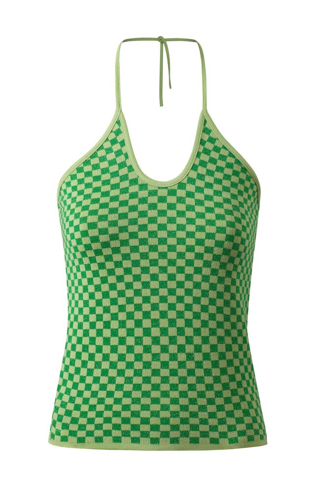 Top em malha de algodão, €25,99, Mango