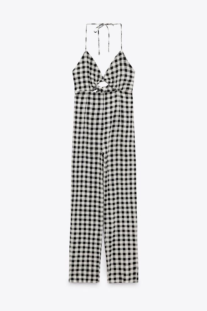 Macacão em algodão, €29,95, Zara