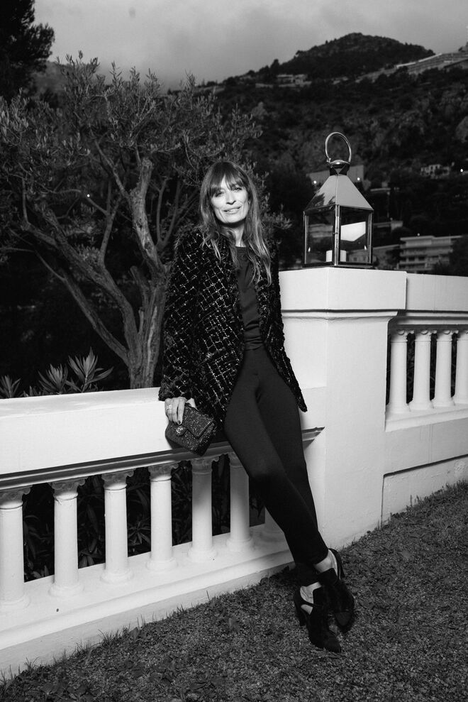 Caroline de Maigret na after party Chanel