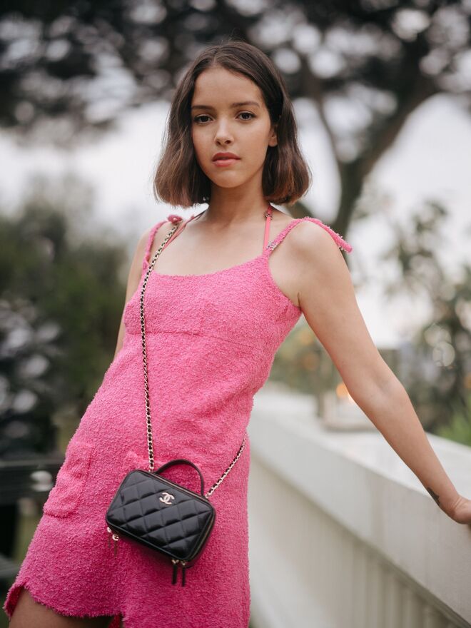 Lyna Khoudri na after party Chanel