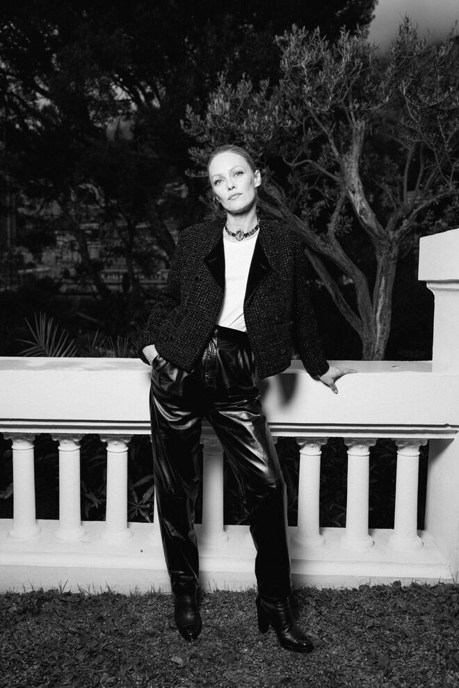 Vanessa Paradis na after party Chanel