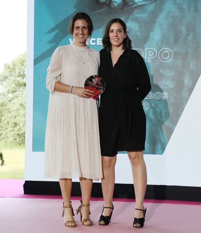 Teresa Ancêde, Team Manager da Pondera, e Rosário Mello e Castro.