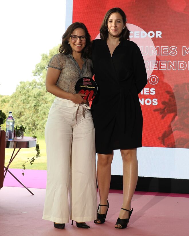 Nélia Fontes, Gestora da marca Jimmy Choo, e Rosário Mello e Castro.