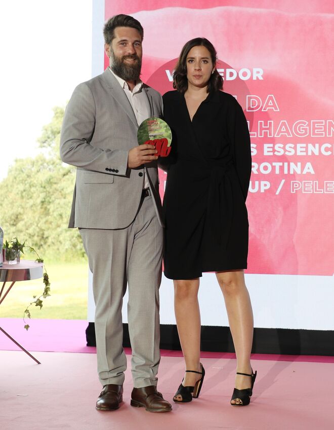 André Filipe Lapa, Head of Fragance & Beauty  e Inovation Catalyst da Chanel, e Rosário Mello e Castro.