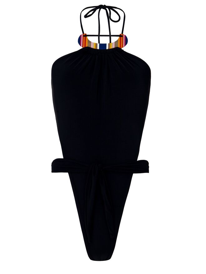 Fato de banho em licra, €299, Brazilian Bikini Shop