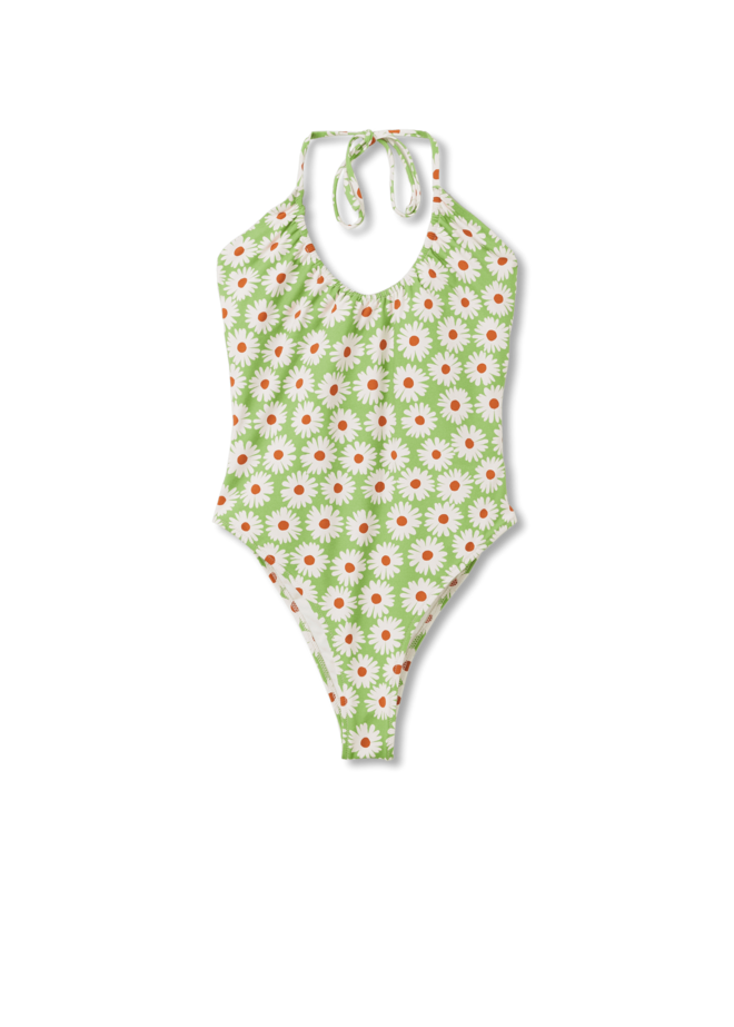 Fato de banho em licra, €39,99, Mango