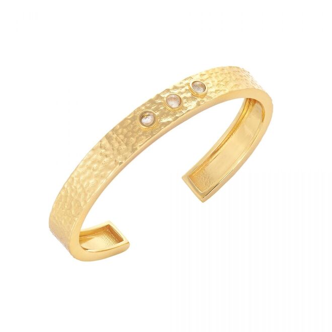 Pulseira Hammered, €140, Marina Yglegias Jewelry