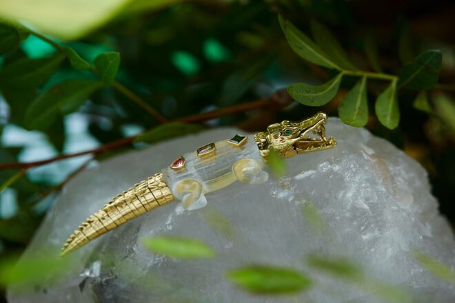Crocodilo por Bibi van der Velden