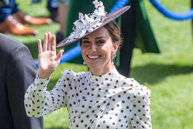 Kate Middleton no Royal Ascot 2022