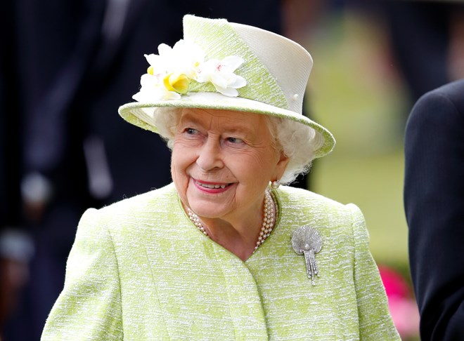 Rainha Isabel II no Royal Ascot 2019