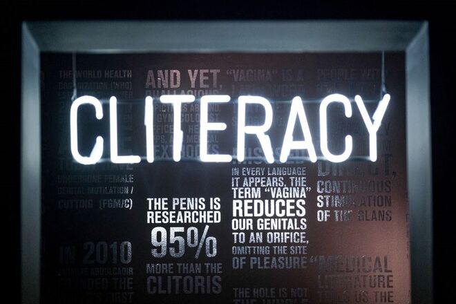 Cliteracy, de Sophia Wallace.
