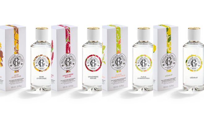 Águas perfumadas Roger&Gallet – Bois d’Orange, Gingembre Rogue, Fleur d’Osmanthus e Cédrat