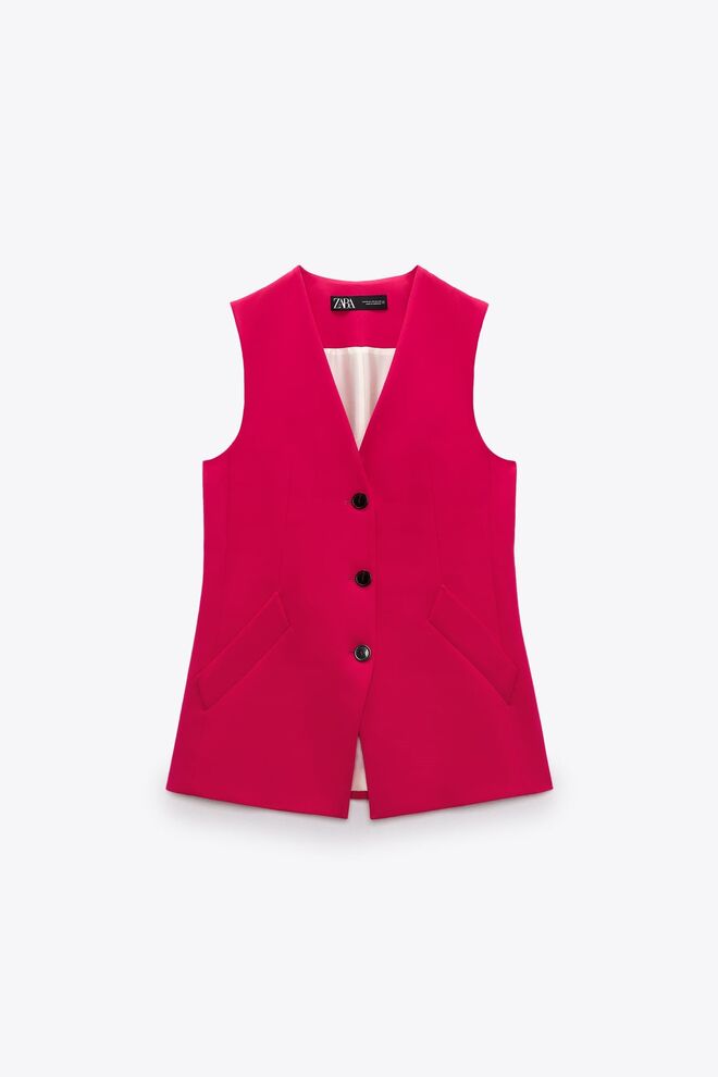 Colete, €39,95, Zara