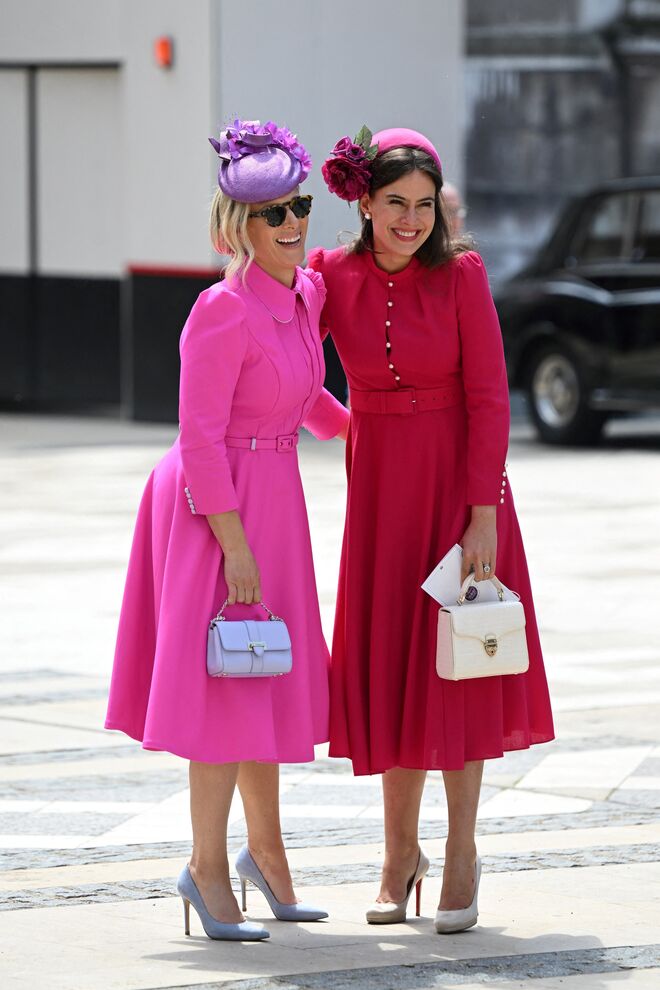 3 de junho - Zara Phillips e Sophie Winkleman